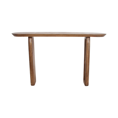 Mesa Consola Bullnose Marrón Raw Materials