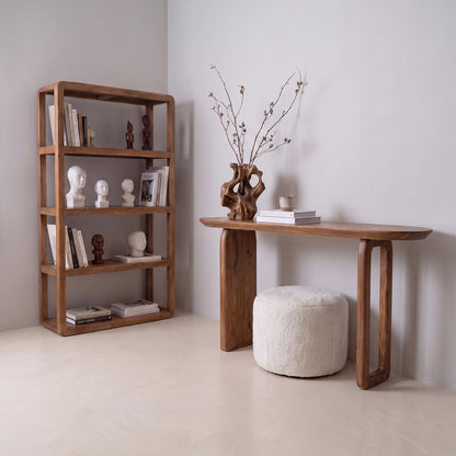Mesa Consola Bullnose Marrón Raw Materials