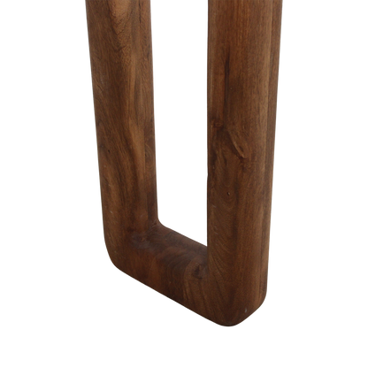 Mesa Consola Bullnose Marrón Raw Materials