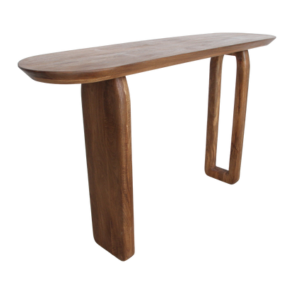 Mesa Consola Bullnose Marrón Raw Materials