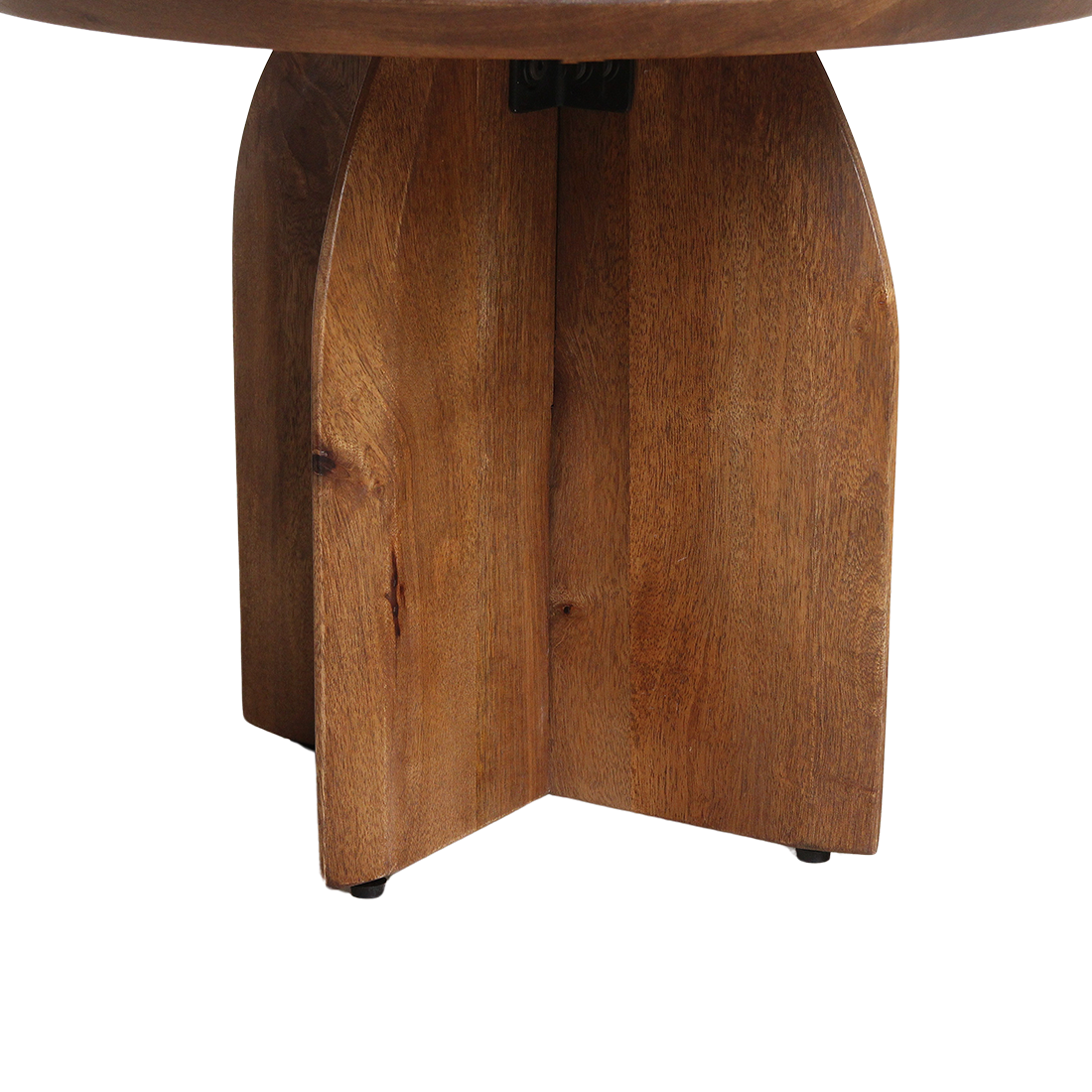 Mesa auxiliar de borde redondeado de 55 cm Raw Materials