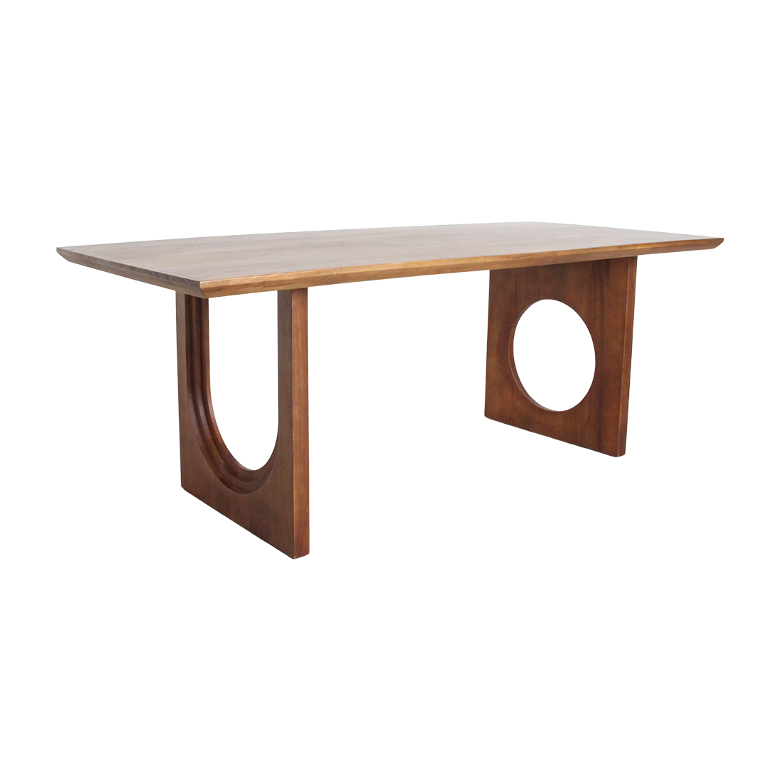 Mesa de comedor Bullnose Biselada Mix Madera de Mango 180cm Materias Primas