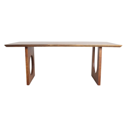 Mesa de comedor Bullnose Biselada Mix Madera de Mango 180cm Materias Primas