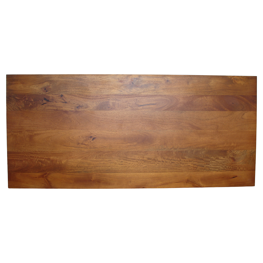 Mesa de comedor Bullnose Biselada Loop Madera de mango 240cm Materias primas