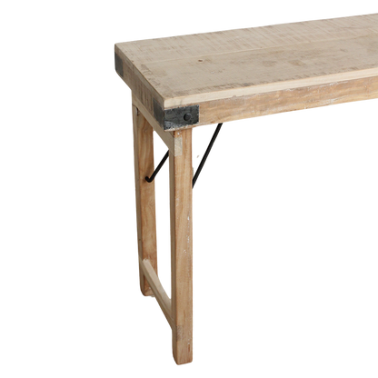 Consol plegable Limewash  Materias primas