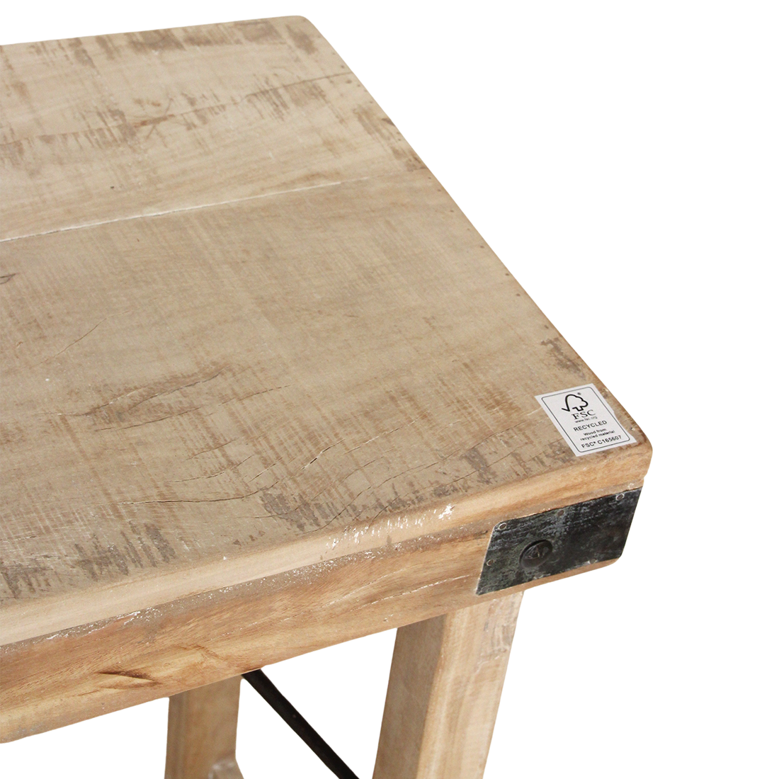 Consol plegable Limewash  Materias primas