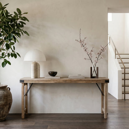 Consol plegable Limewash  Materias primas