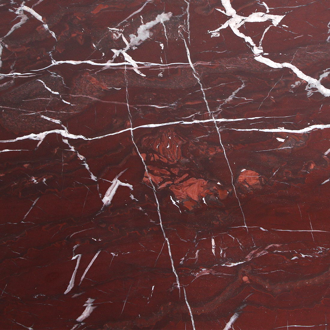 Mesa de centro ovalada de mármol «Cherry» Raw Materials