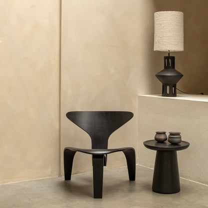 Mesa auxiliar Nero Dusk Raw Materials