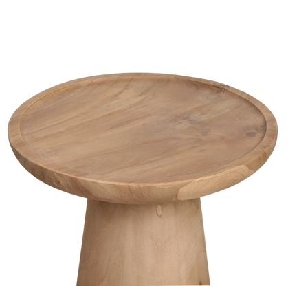 Mesa auxiliar Nero Ray Raw Materials
