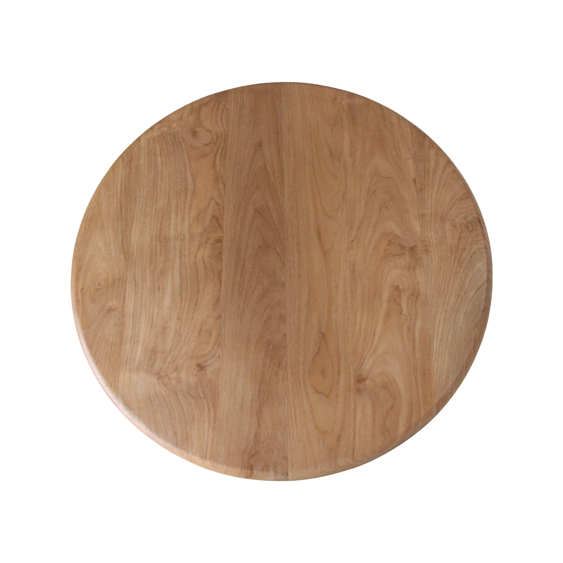 Mesa de bistró de exterior Tao de madera de teca Ø69 cm Raw Materials