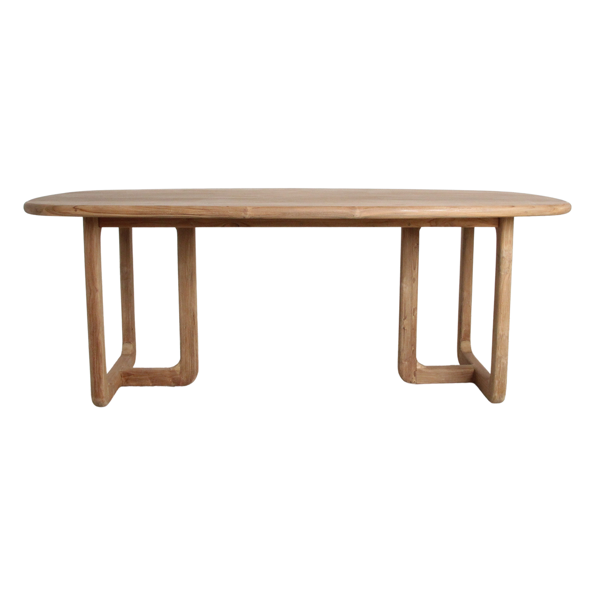 Mesa de comedor Invierno de teca 200 cm Raw Materials