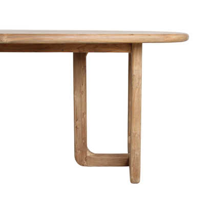 Mesa de comedor Invierno de teca 240 cm Raw Materials