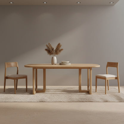 Mesa de comedor Invierno de teca 240 cm Raw Materials