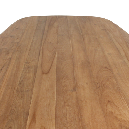 Mesa de comedor Invierno de teca 240 cm Raw Materials