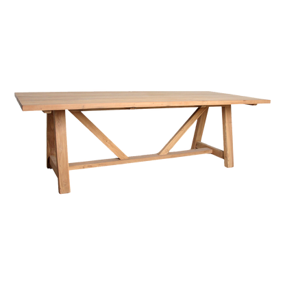 Mesa de jardín Soleado 200 cm Madera de teca FSC reciclada Raw Materials
