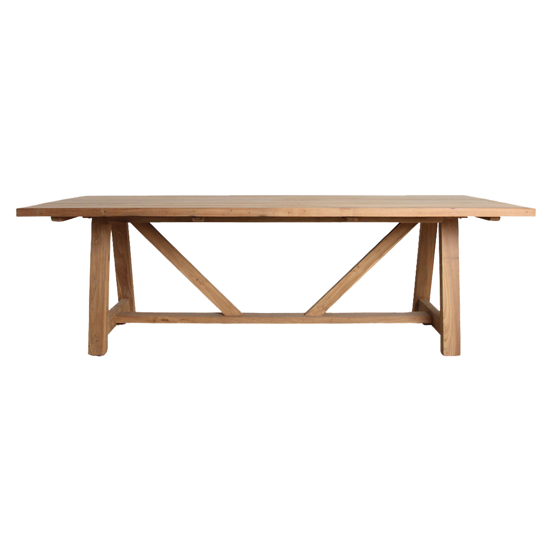 Mesa de jardín Soleado 200 cm Madera de teca FSC reciclada Raw Materials