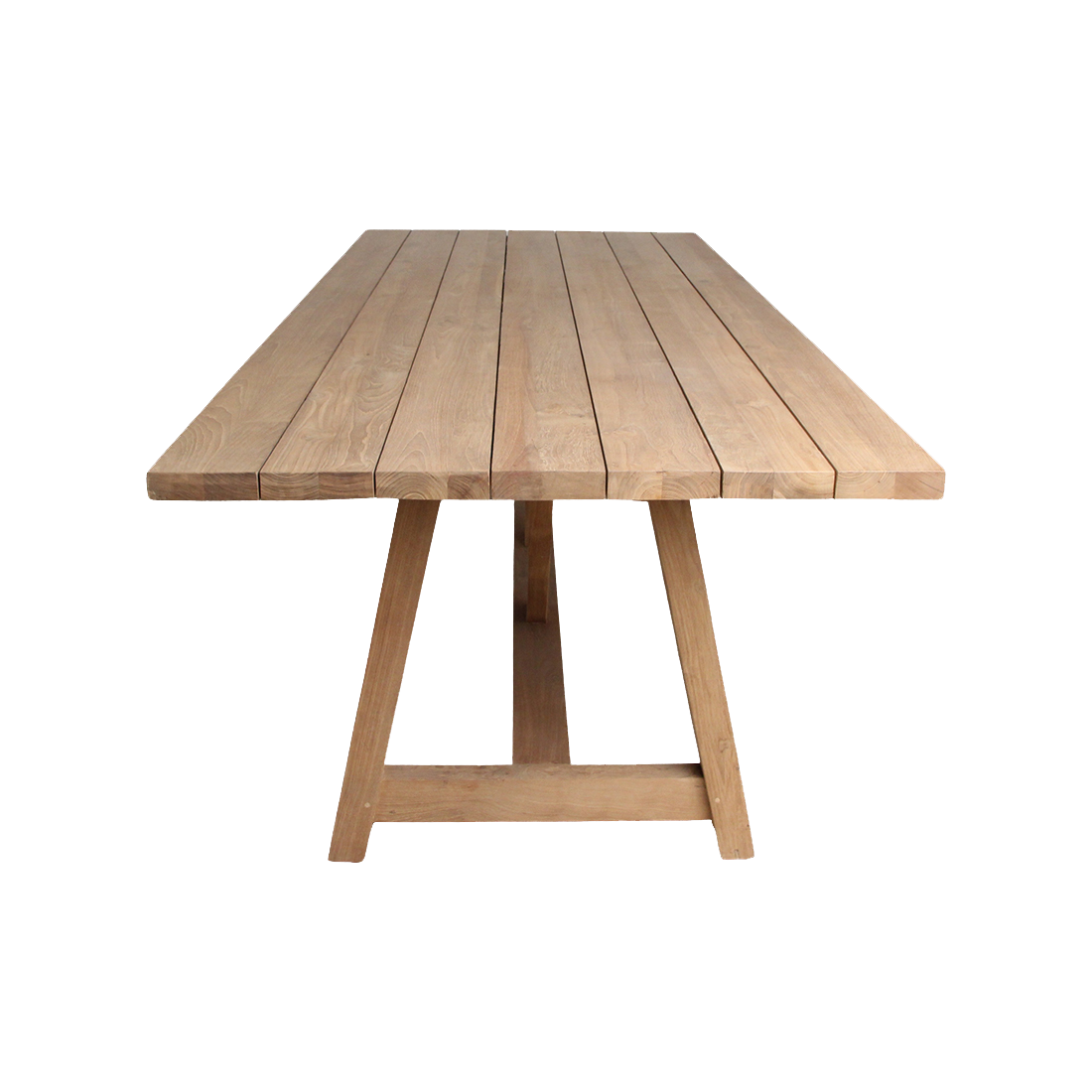 Mesa de jardín Soleado 200 cm Madera de teca FSC reciclada Raw Materials
