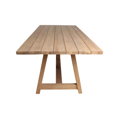 Mesa de jardín Soleado 200 cm Madera de teca FSC reciclada Raw Materials
