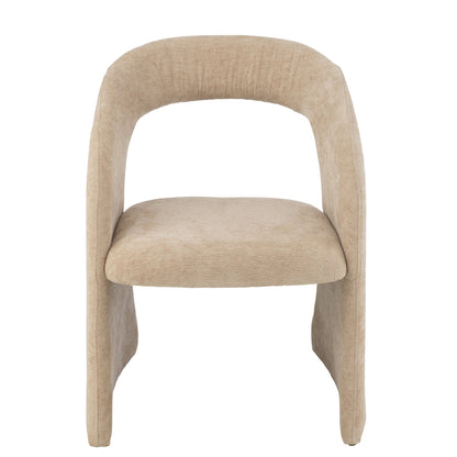 Silla de tela Anise beige J-Line