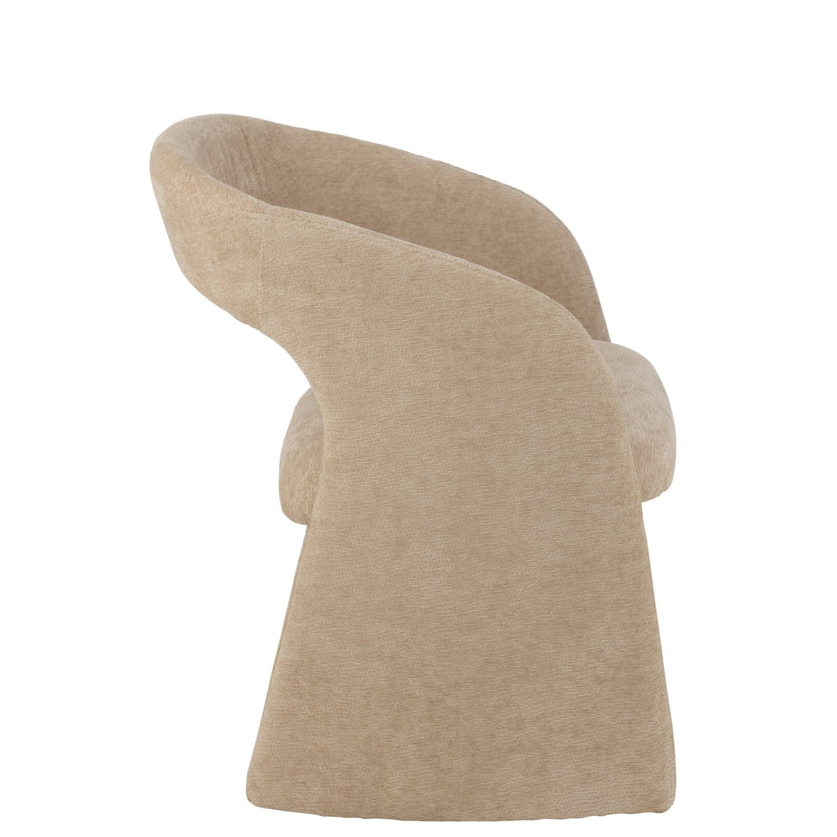 Silla de tela Anise beige J-Line