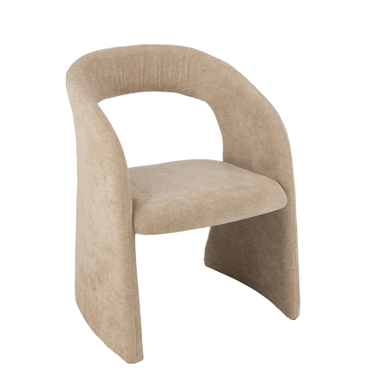 Silla de tela Anise beige J-Line