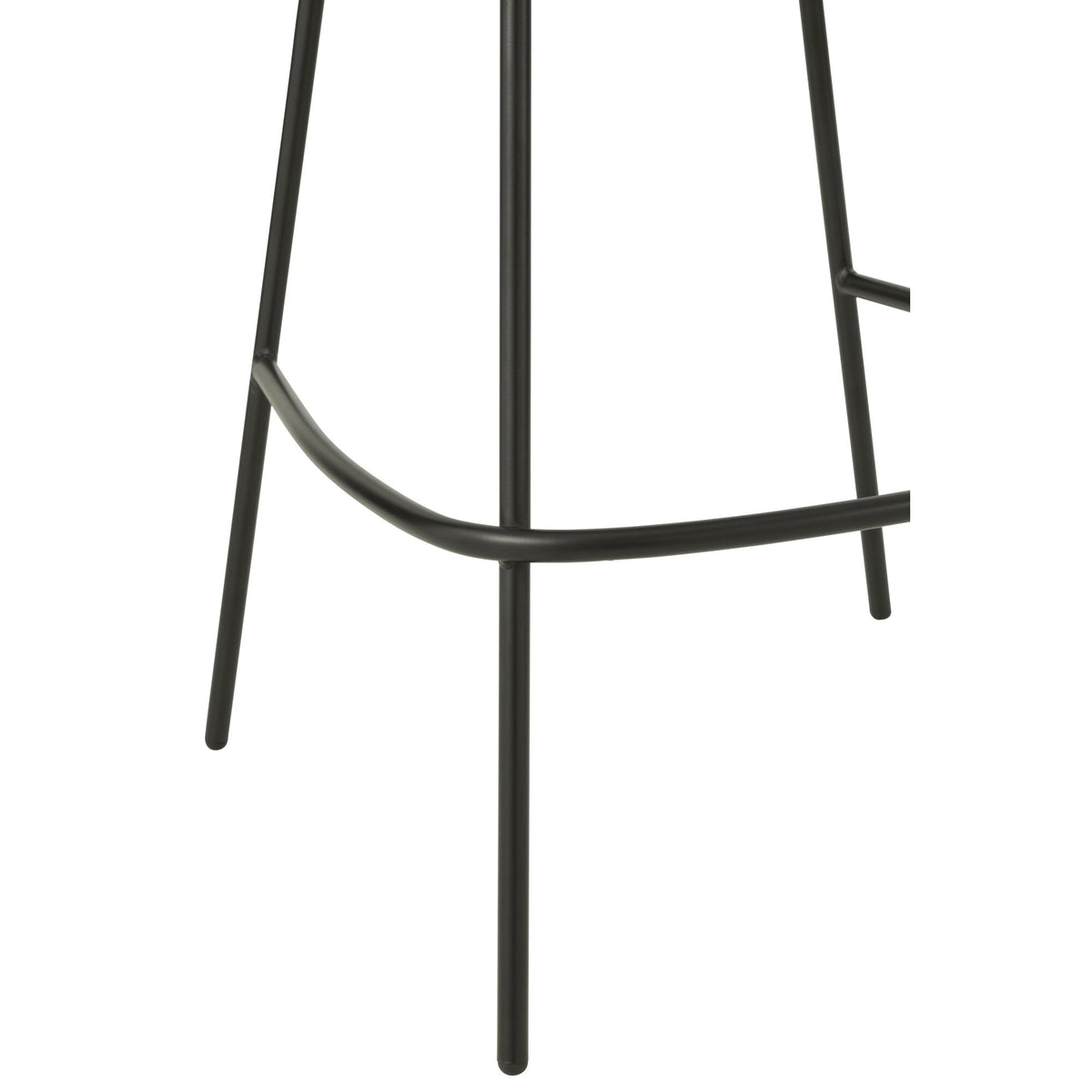 Taburete de bar de hierro gris/negro - J-Line