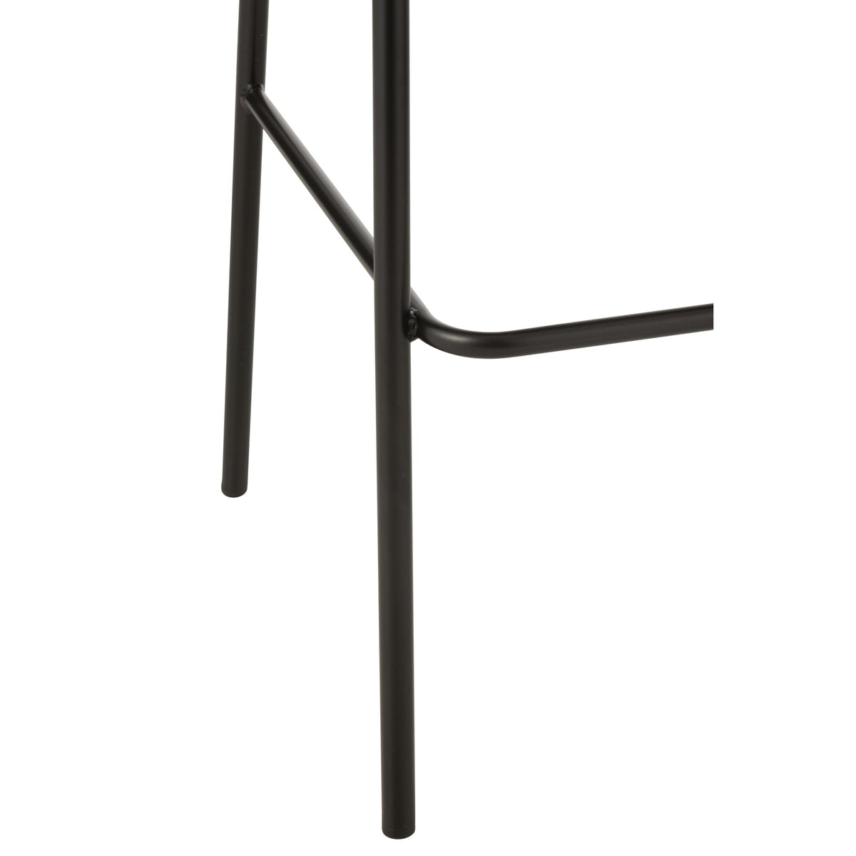 Taburete de bar Lone Multiplex/Metal Marrón/Beige J-Line