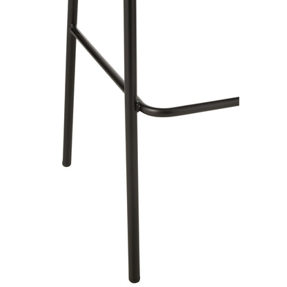 Taburete de bar Lone Multiplex/Metal Natural/Beige J-Line