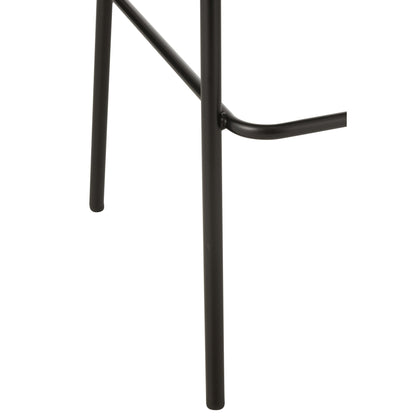 Taburete de bar Lone Multiplex/Metal Negro/Gris J-Line