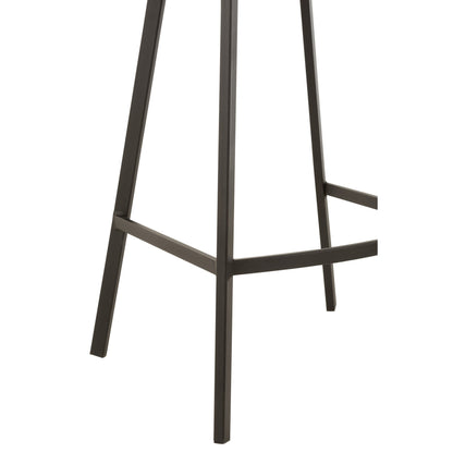 Taburete de bar Olivier Tela/Metal Beige