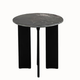 Bijzettafel Mathilde Marmer Zwart J-Line