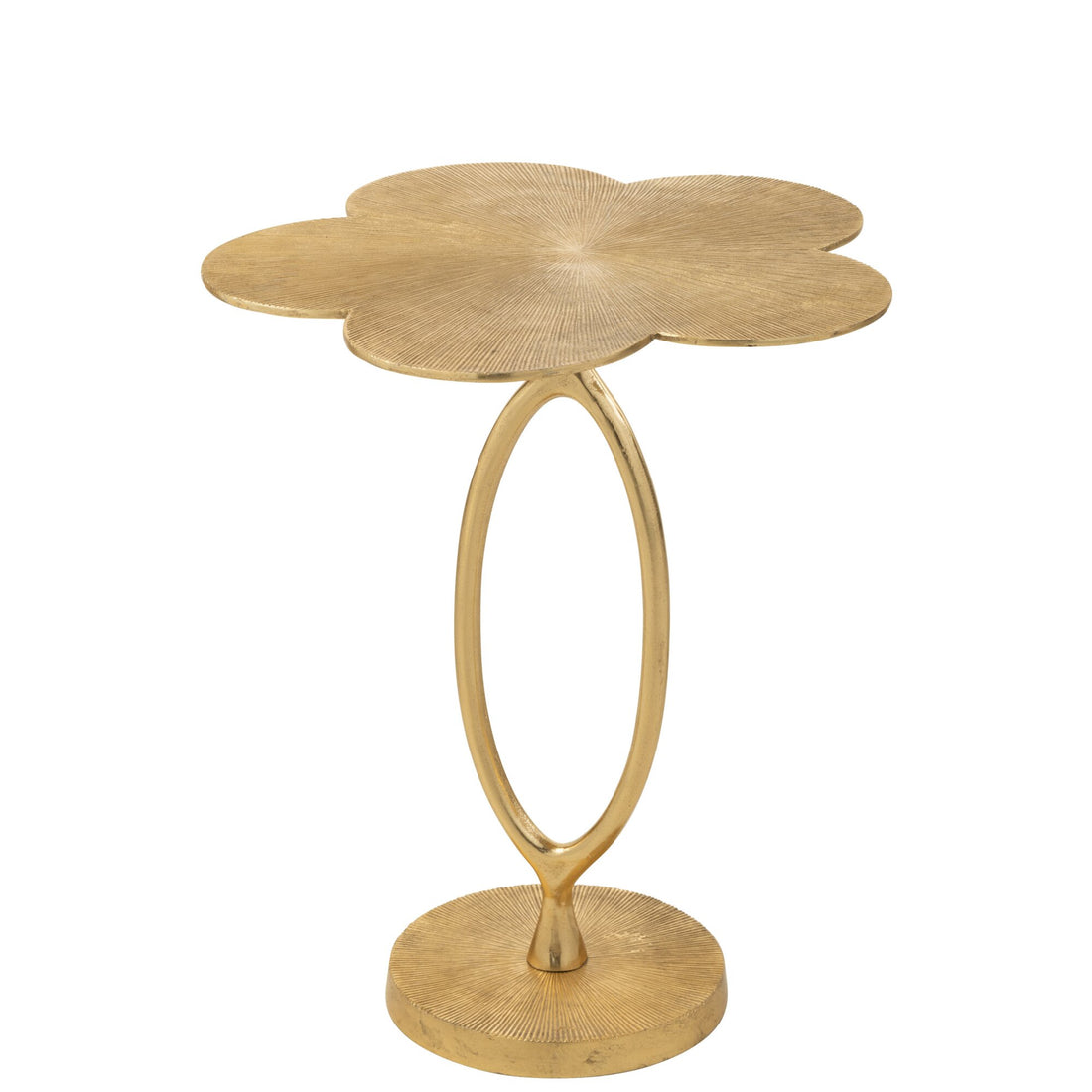 Mesa auxiliar Tiana Aluminio Dorado J-Line