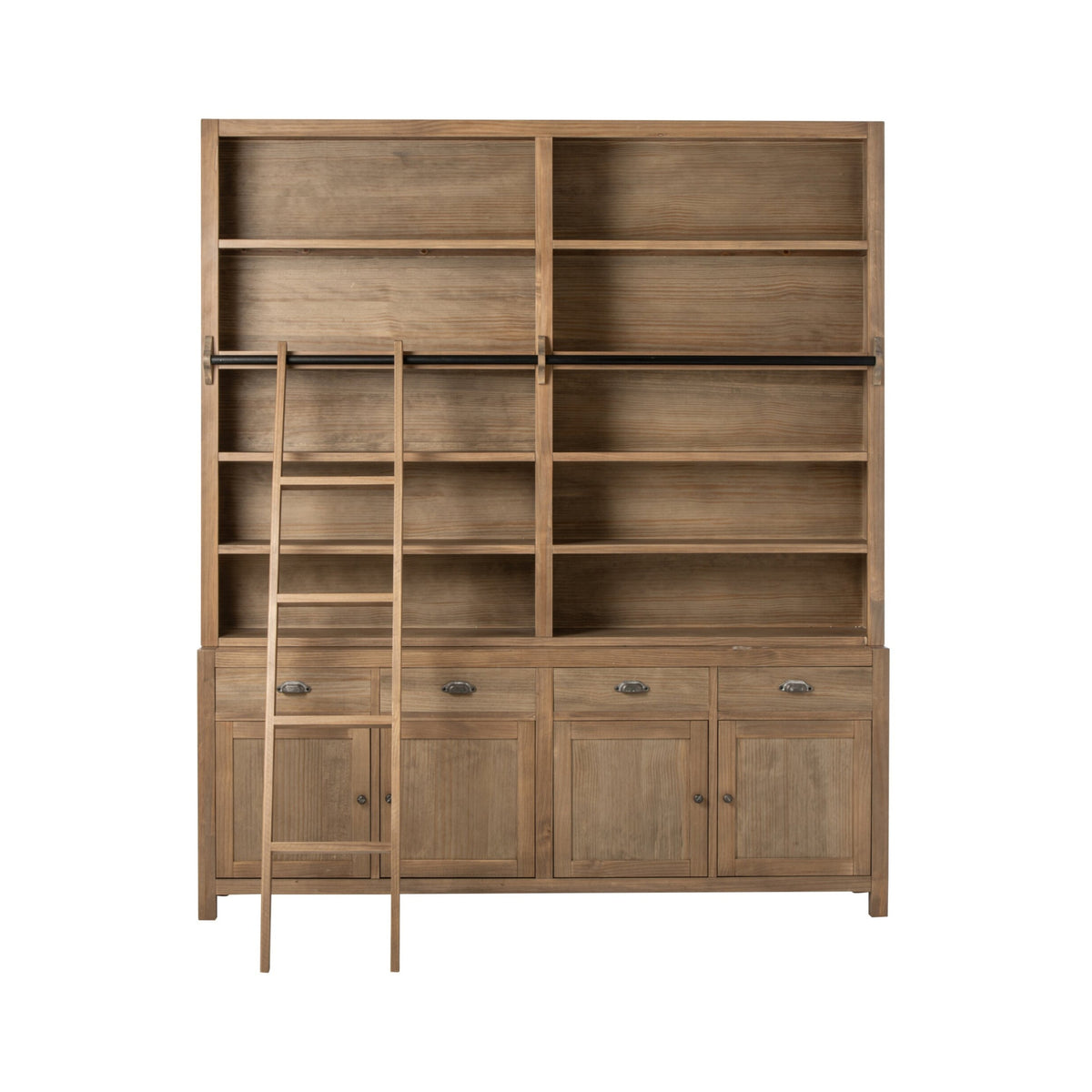 Librería Blois Madera de Pino Natural J-Line
