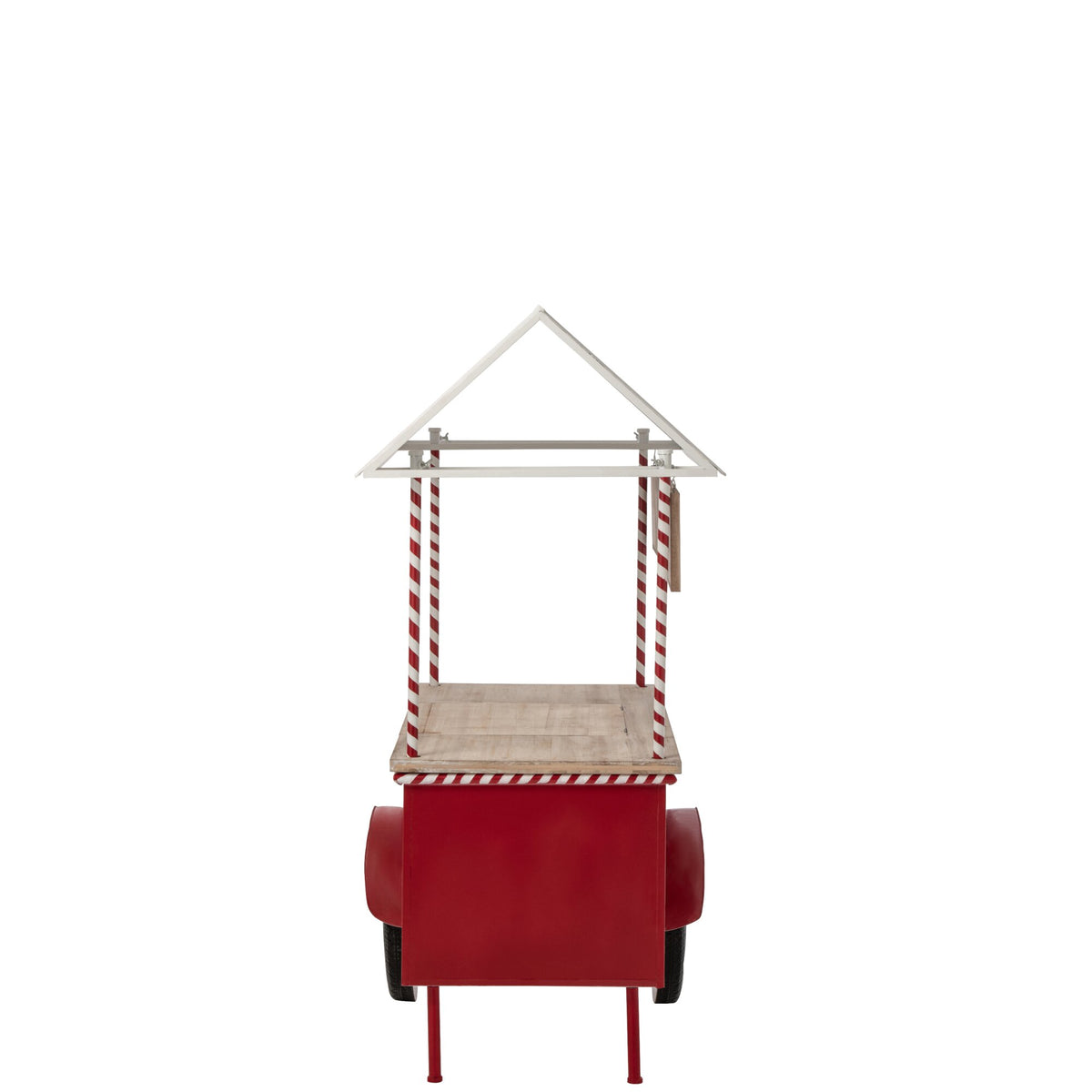 Buffet Kiosco Metal Rojo/Blanco J-Line