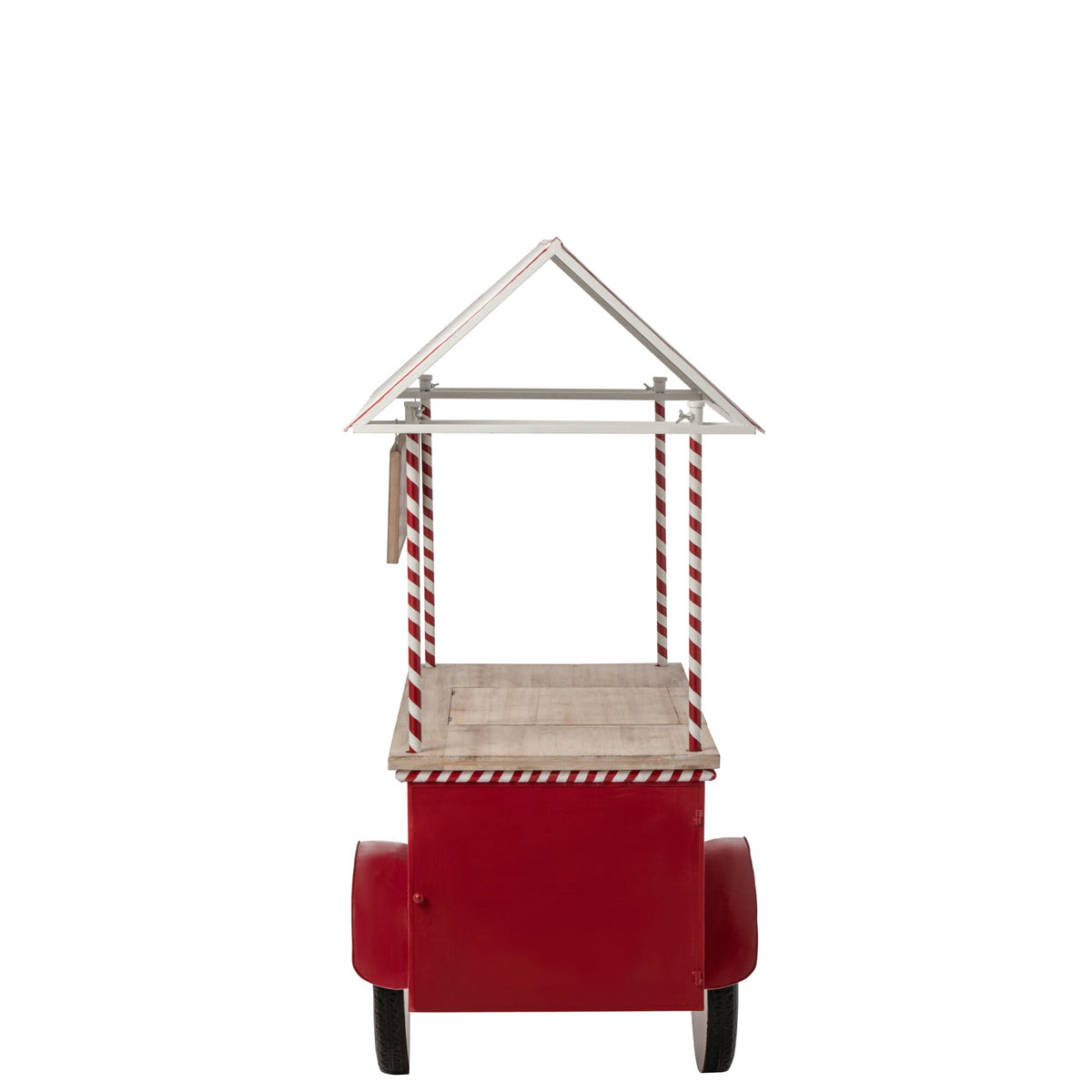Buffet Kiosco Metal Rojo/Blanco J-Line