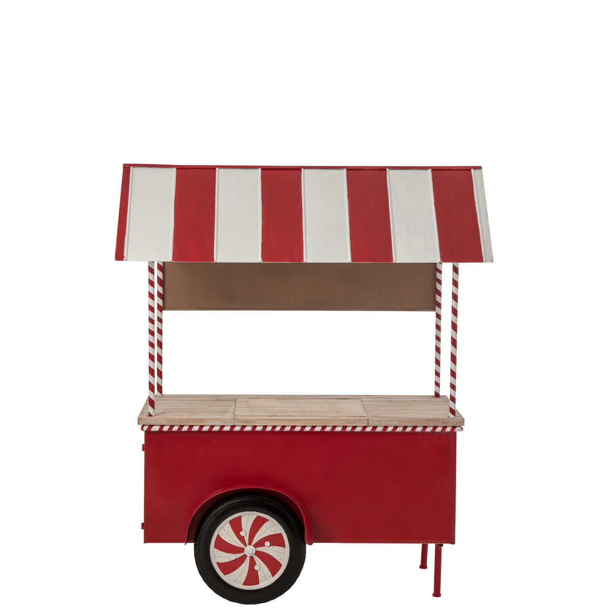 Buffet Kiosco Metal Rojo/Blanco J-Line