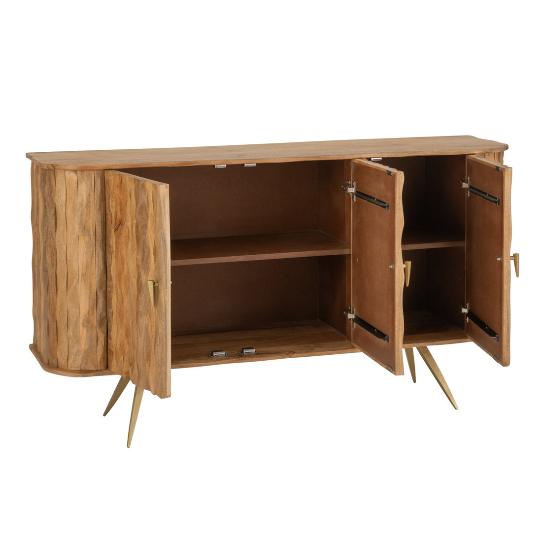 Aparador Curve Madera Natural J-Line