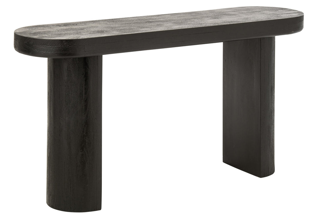 Consola Madera de Mango Negro/Natural J-Line