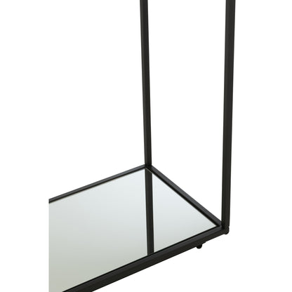 Consola Metal/Vidrio Negro J-Line