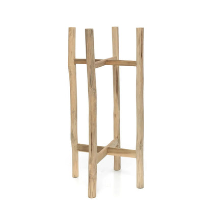 De Charcoal Hoge Plantenbak - Zwart - Large - Pot - Bazar Bizar - livinglovely.nl