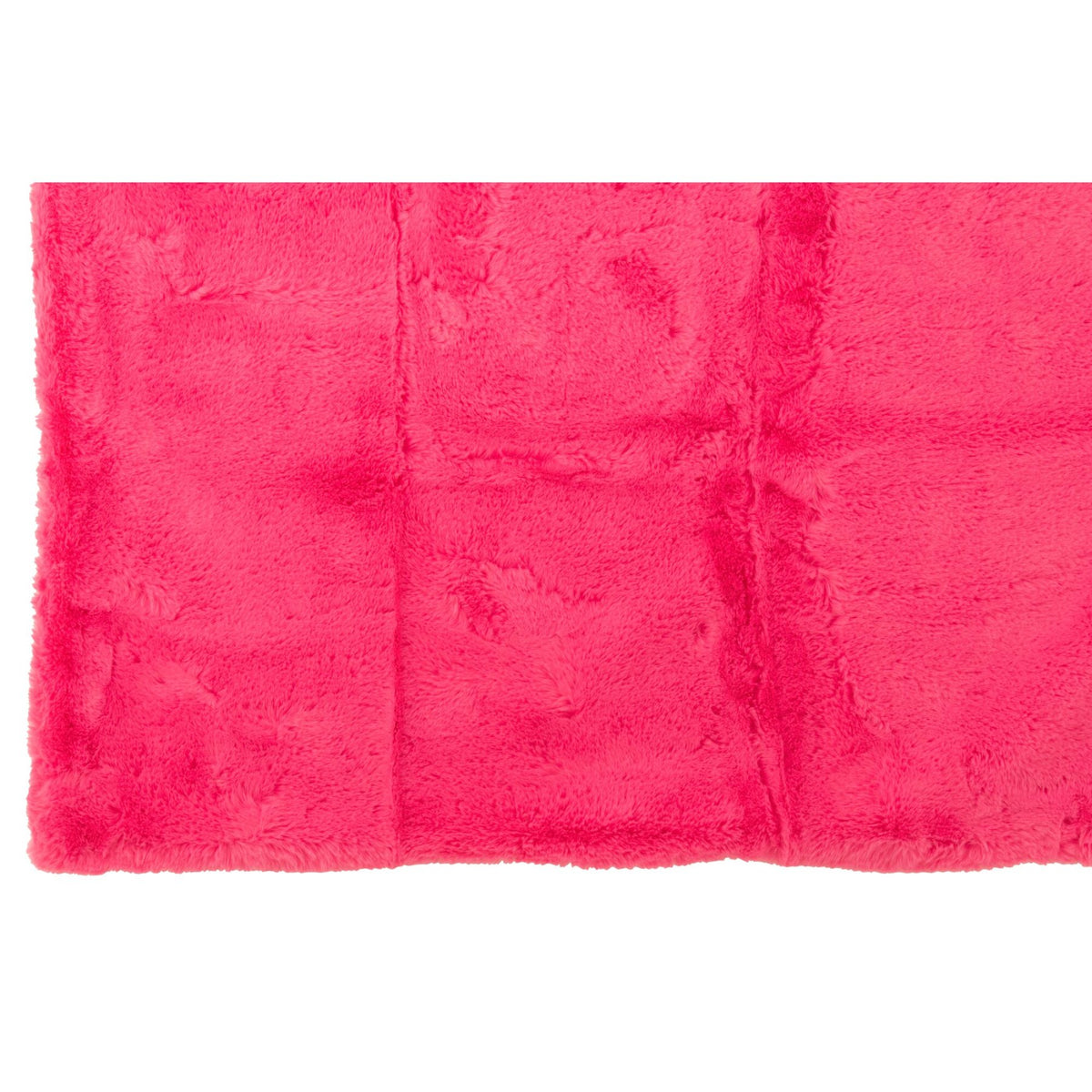 Manta Cutie Poliéster Rosa Flúor L130x180cm J-Line