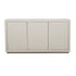 Dressoir Brussel Zand 150cm van Starfurn van opzij gezien, 45 cm diep en 80 cm hoog