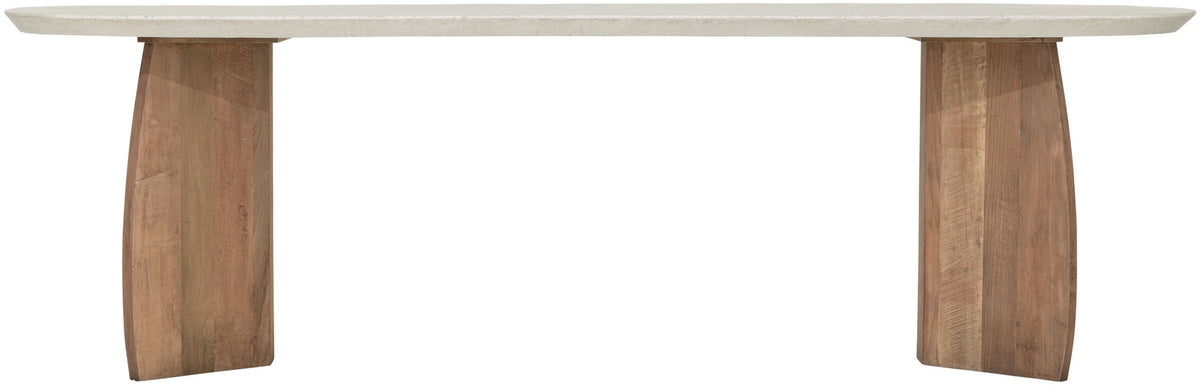 DTP Home Nova Eettafel Travertin 250cm - Eetkamertafel - DTP Home - livinglovely.nl
