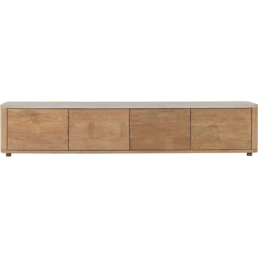Mueble de TV DTP Home Nova Large con tapa de travertino