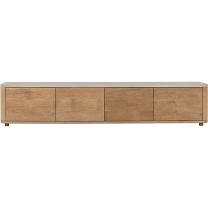 Mueble de TV DTP Home Nova Large con tapa de travertino