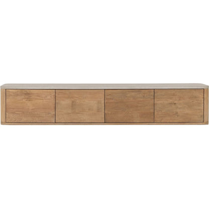 Mueble de TV DTP Home Nova Large con tapa de travertino