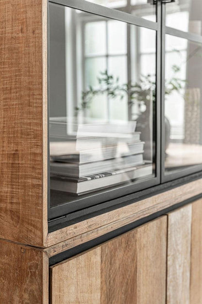 DTP Home Vitrinekast Metropole Medium - Vitrinekast - DTP Home - livinglovely.nl