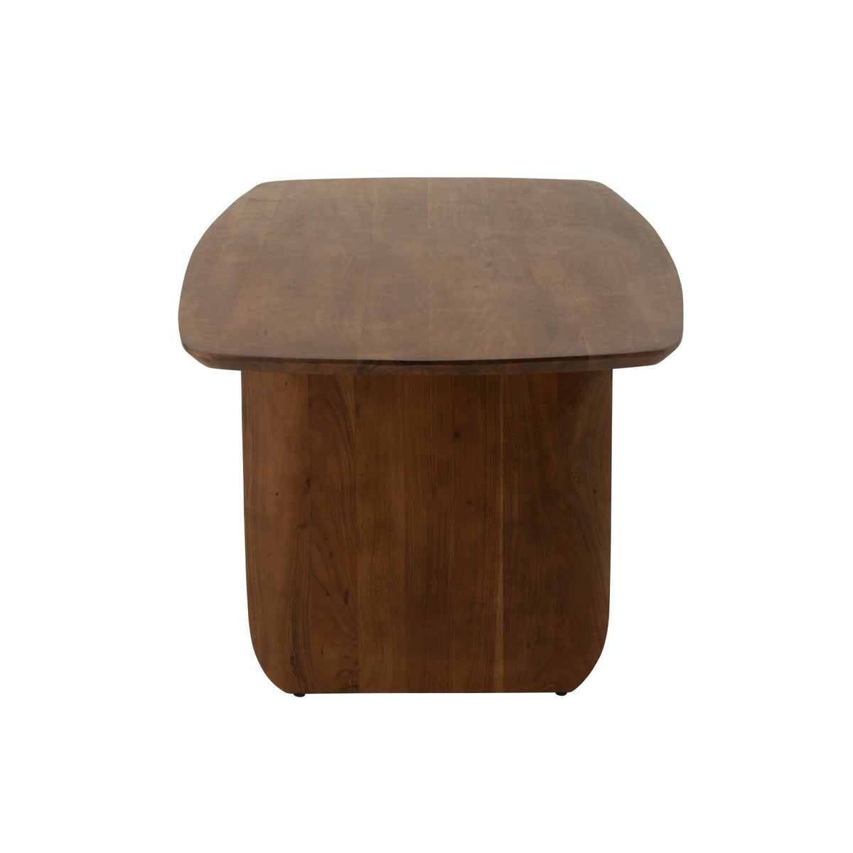 Mesa de comedor de madera de acacia marrón 190 cm J-Line