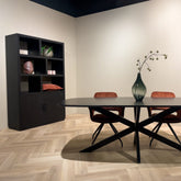Eettafel Jesper Kala 210cm met eetkamerstoelen aan tafel